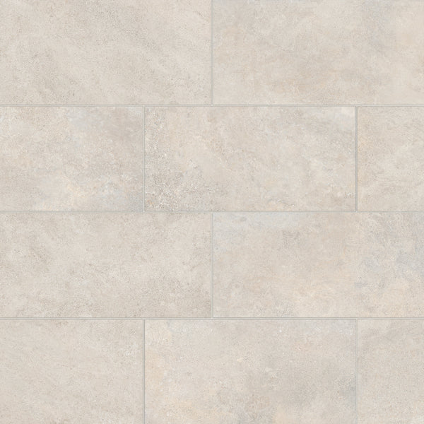 Bedrosians Ikonite 12" x 24" Lappato Porcelain Field Tile in Light | Item Code 100008625