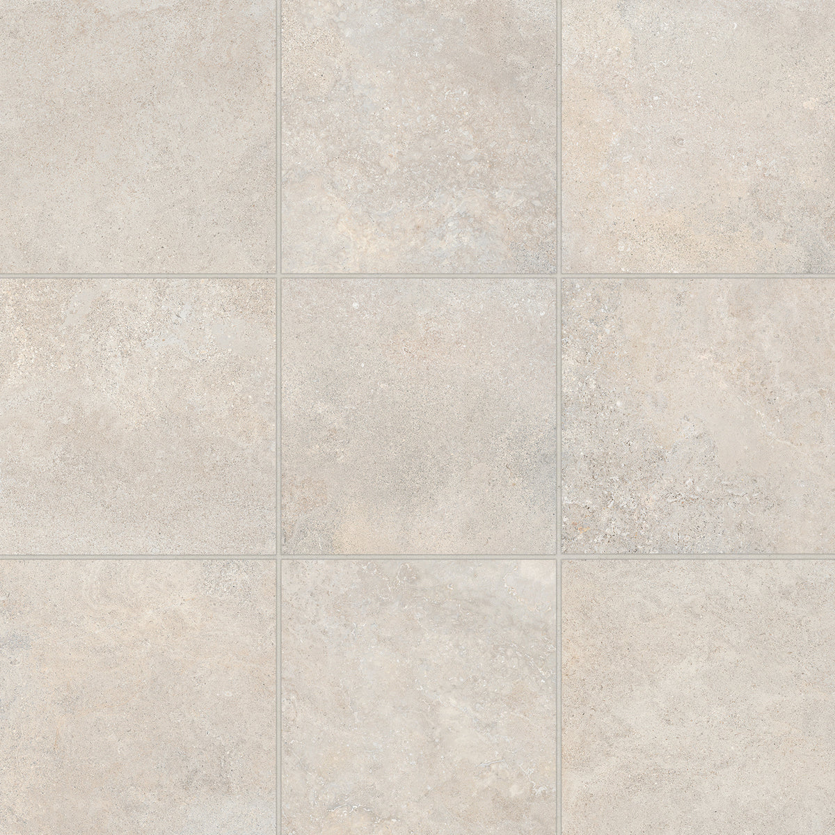 Bedrosians Ikonite 4" x 4" Honed Porcelain Mosaic in Light | Item Code 100008721