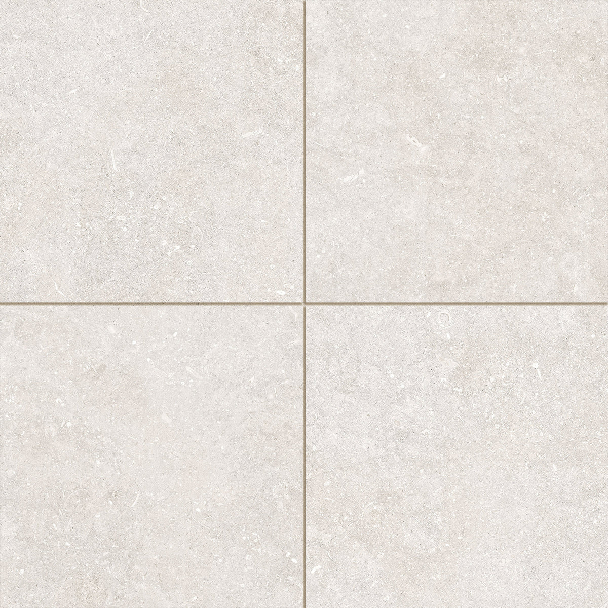Bedrosians Oda 36" x 36" Soft Textured Matte Porcelain Tile in Ice | Item Code 100008726