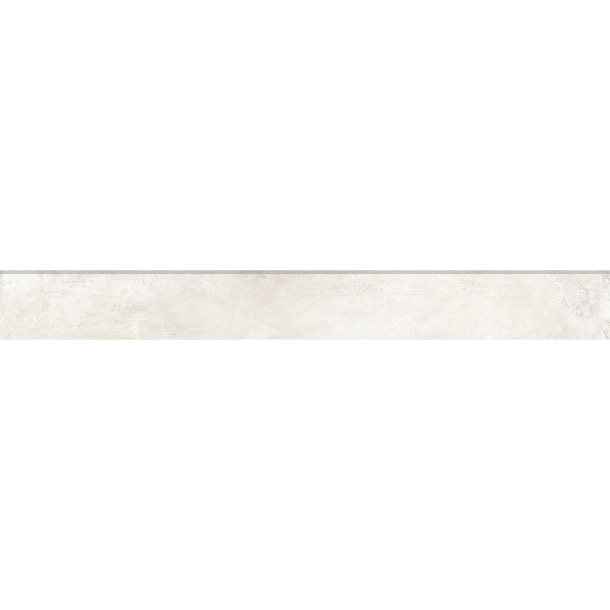 Bedrosians +One 3" x 24" Matte Porcelain Bullnose in Chalk | Item Code 100008981