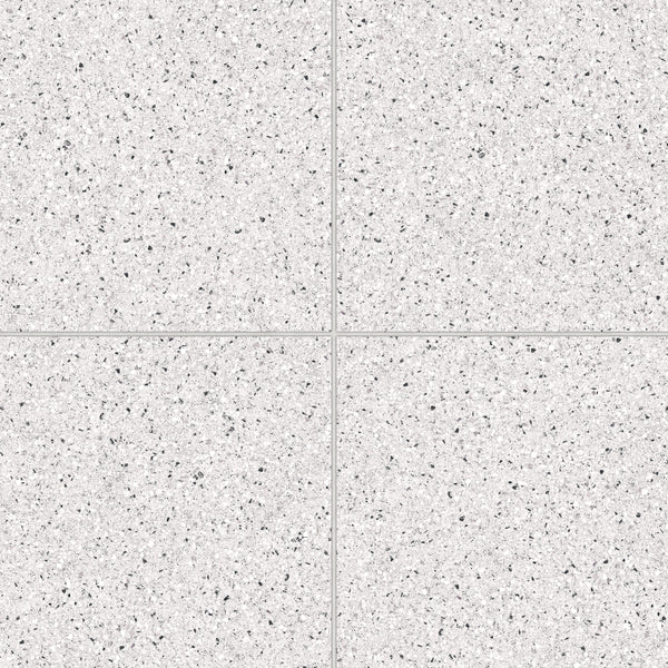 Bedrosians Mystere 24" x 24" Structured Porcelain Tile in White | Item Code 100009626