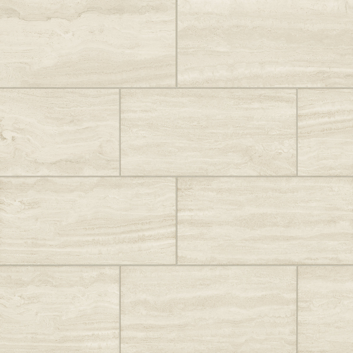 Bedrosians Tivoli 12" x 24" Natural Matte Porcelain Field Tile in Crema | Item Code 100010012