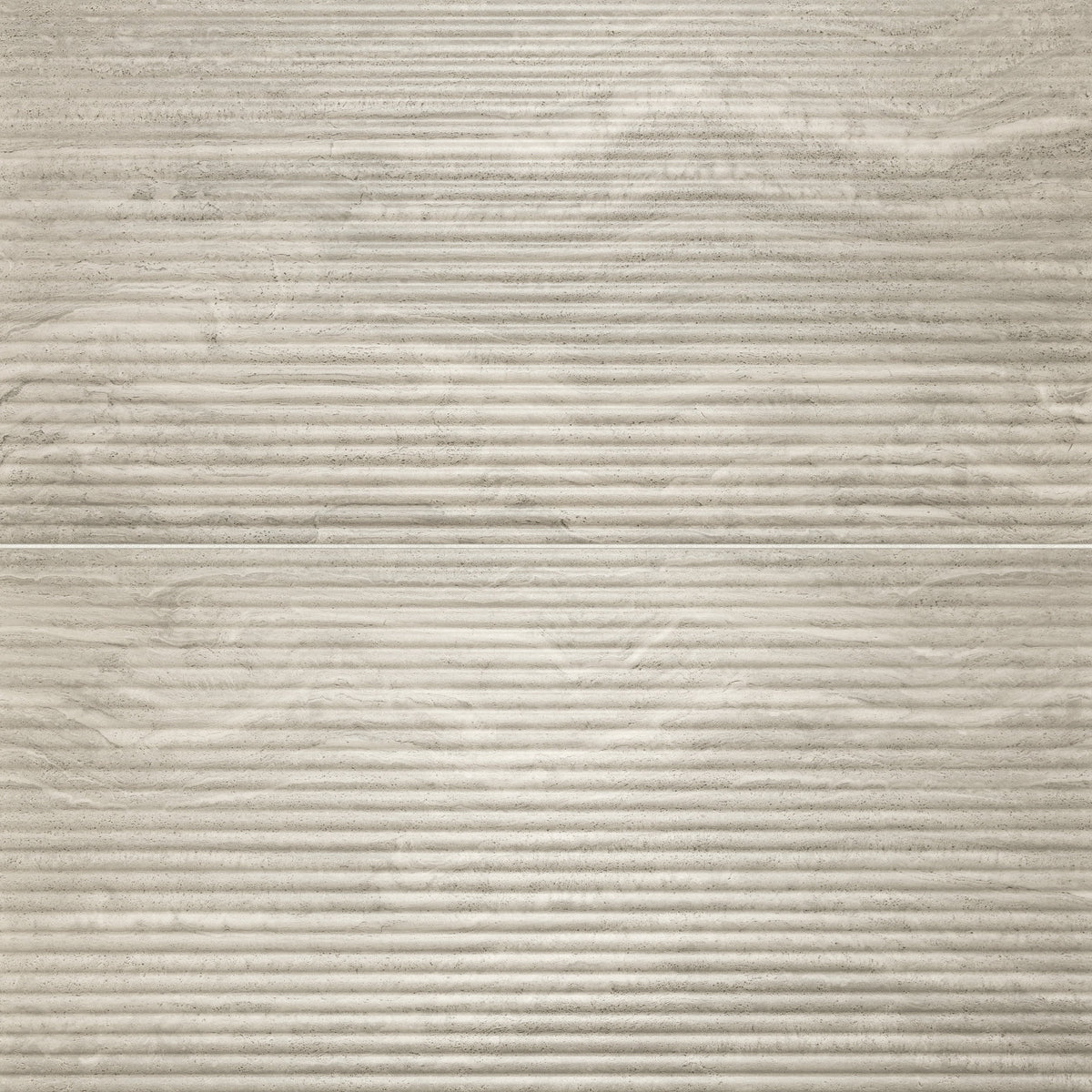 Bedrosians Tivoli 24" x 48" Natural Matte Porcelain Convesso Fluted Deco in Terra | Item Code 100010020