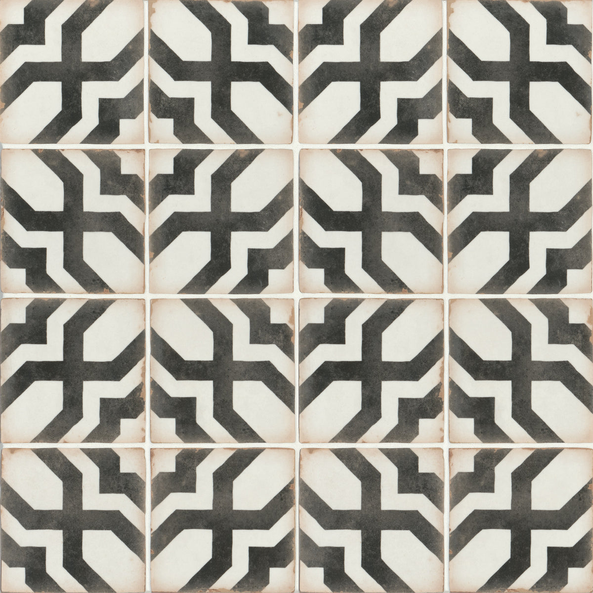 Bedrosians Casablanca 5" x 5" Porcelain Deco Matte Tile in Farissi | Item Code 100010349