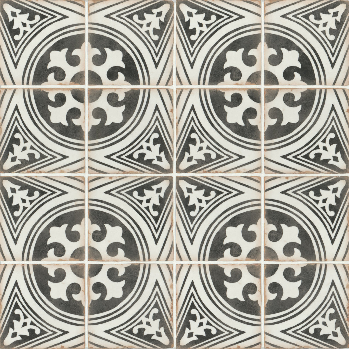 Bedrosians Casablanca 5" x 5" Porcelain Deco Matte Tile in Fida | Item Code 100010350
