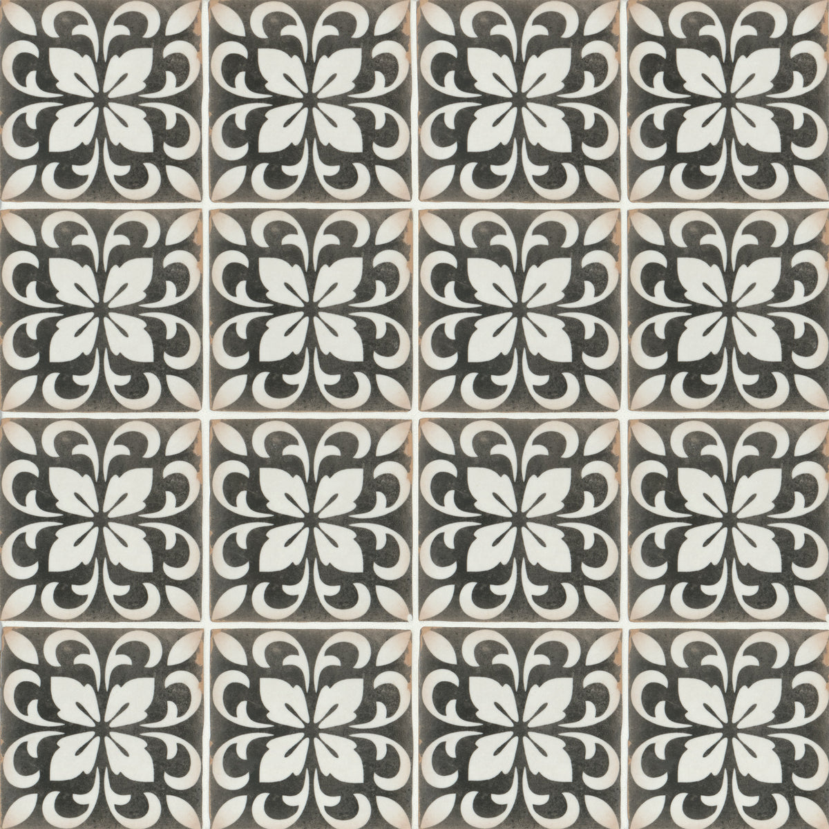 Bedrosians Casablanca 5" x 5" Porcelain Deco Matte Tile in Rialto | Item Code 100010354