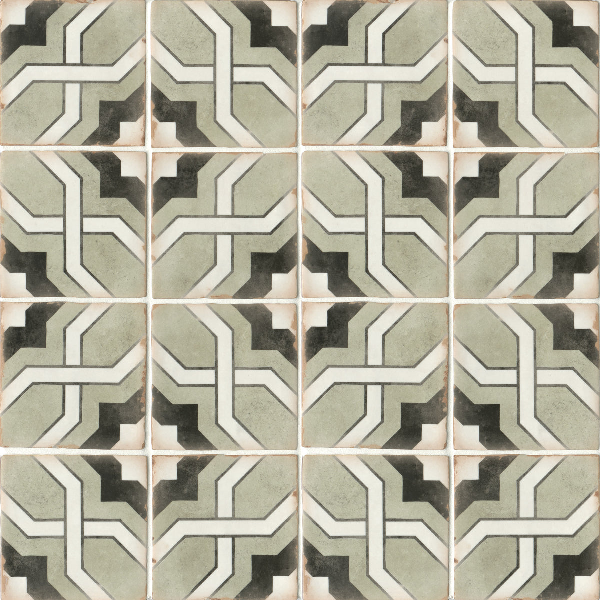 Bedrosians Casablanca 5" x 5" Porcelain Deco Matte Tile in Torres | Item Code 100010355