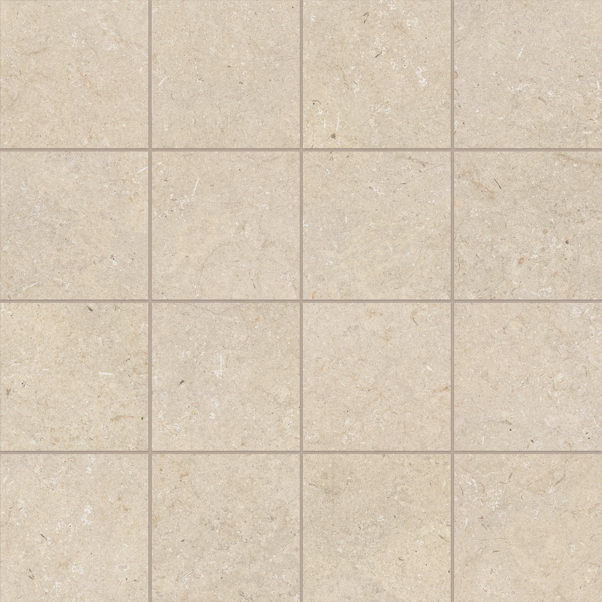 Bedrosians Poetry Stone Beige 12x12 Porcelain Field Tile Matte | Item Code 100010773