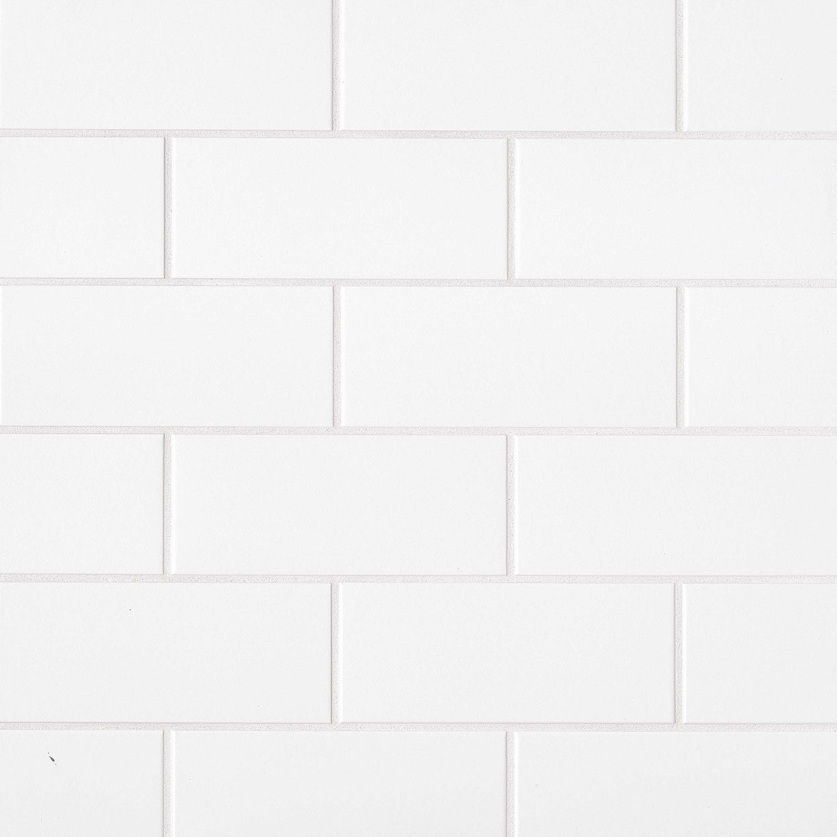 Bedrosians Traditions 4" x 10" Glossy Ceramic Tile in Ice White | Item Code CERTRAICE410B