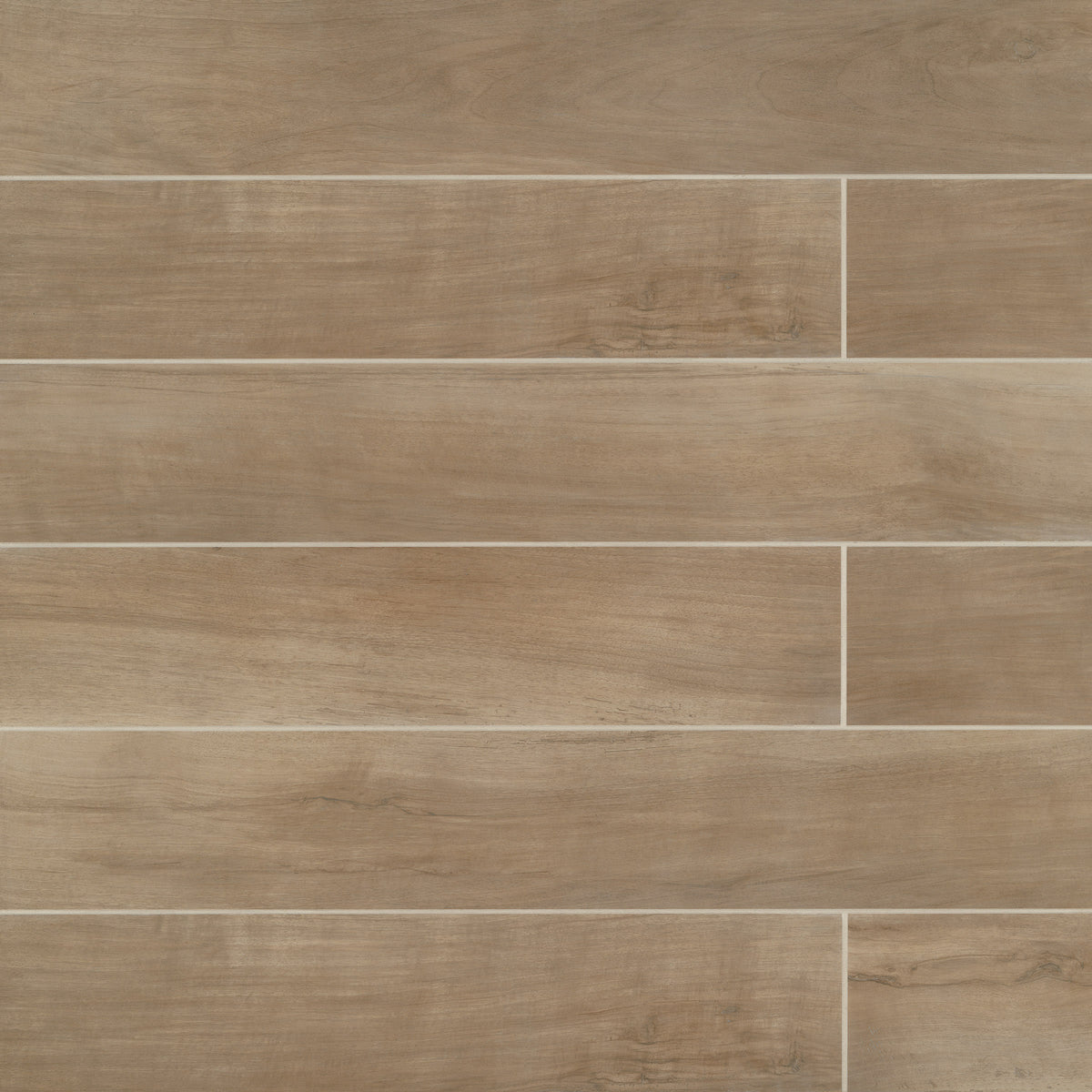 Bedrosians Antique 8" x 48" Wood Look Matte Porcelain Tile in Clay | Item Code CRDANTCLA848-N