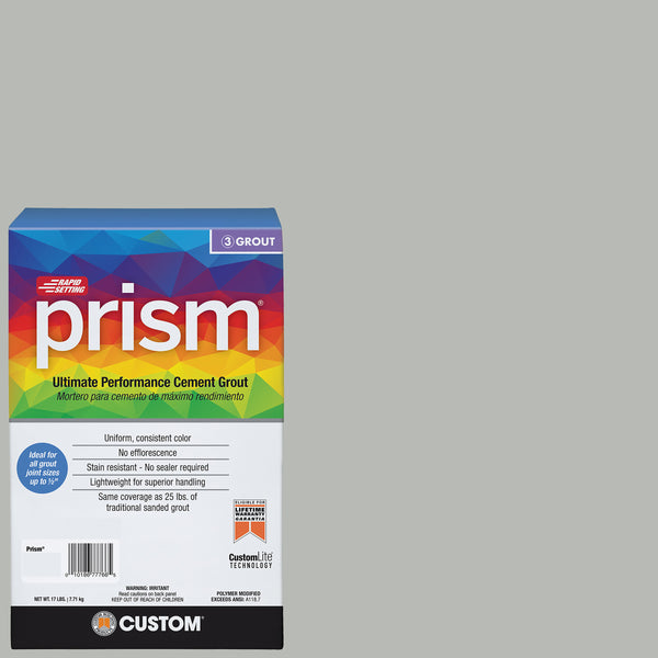 Bedrosians Custom Prism #546 Cape Gray 17lb. Sanded Grout | Item Code CUSPSM-546-17