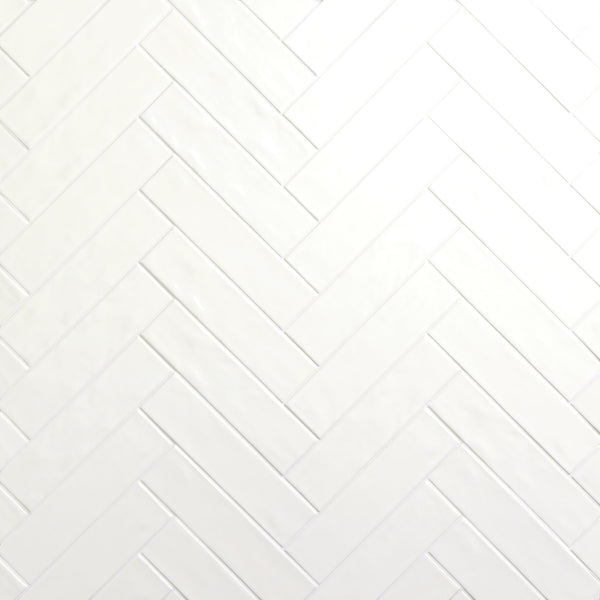 Daltile Stagecraft Arctic White, Rectangle, 3X12, Undulated, Glossy | Daltile SKU 0190RCT312UNDGL