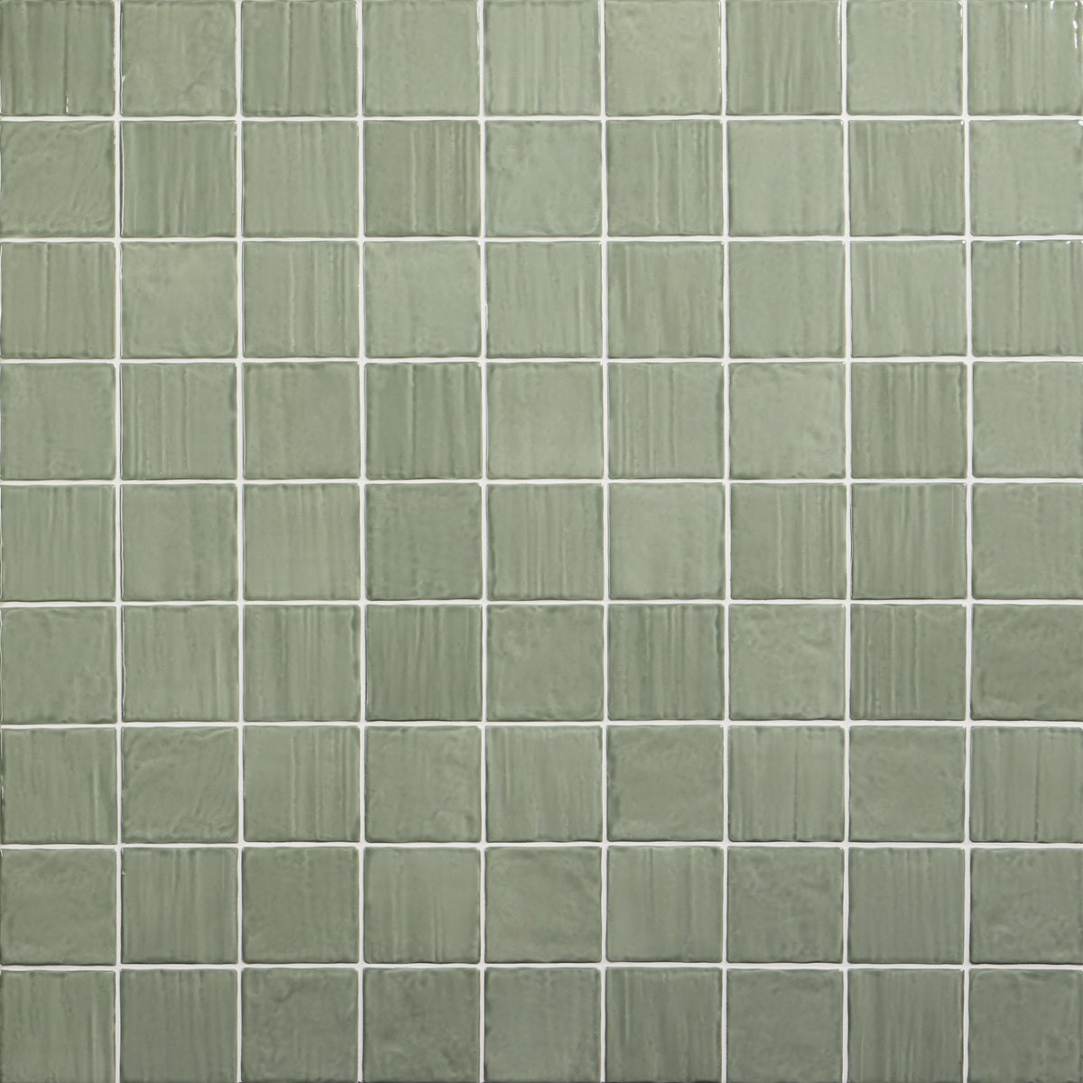 Daltile Artcrafted Aloe, Square, 4X4, Handcrafted, Glossy | Daltile SKU AC25SQU44HDCGL