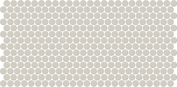 Daltile Keystones Moonshine, Penny Rounds, Matte | Daltile SKU D117PNYRDMS1P