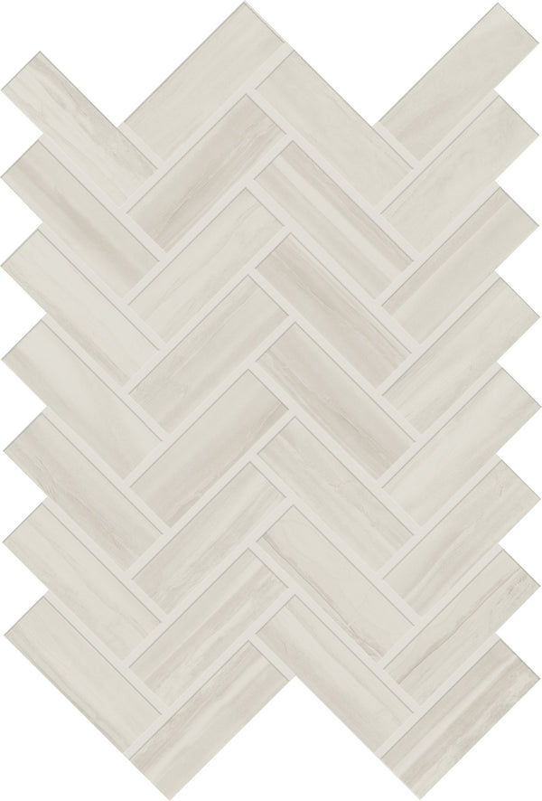 Daltile Prime White, Herringbone, 1X3, Matte | Daltile SKU EL3013HERMS1P2