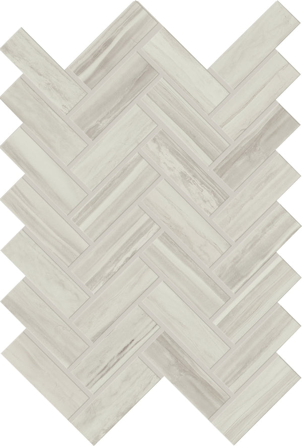 Daltile Prime Grey, Herringbone, 1X3, Matte | Daltile SKU EL3213HERMS1P2