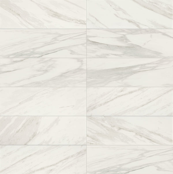Daltile Perpetuo Brilliant White, Rectangle, 12X24, Polished | Daltile SKU PT211224A1LF
