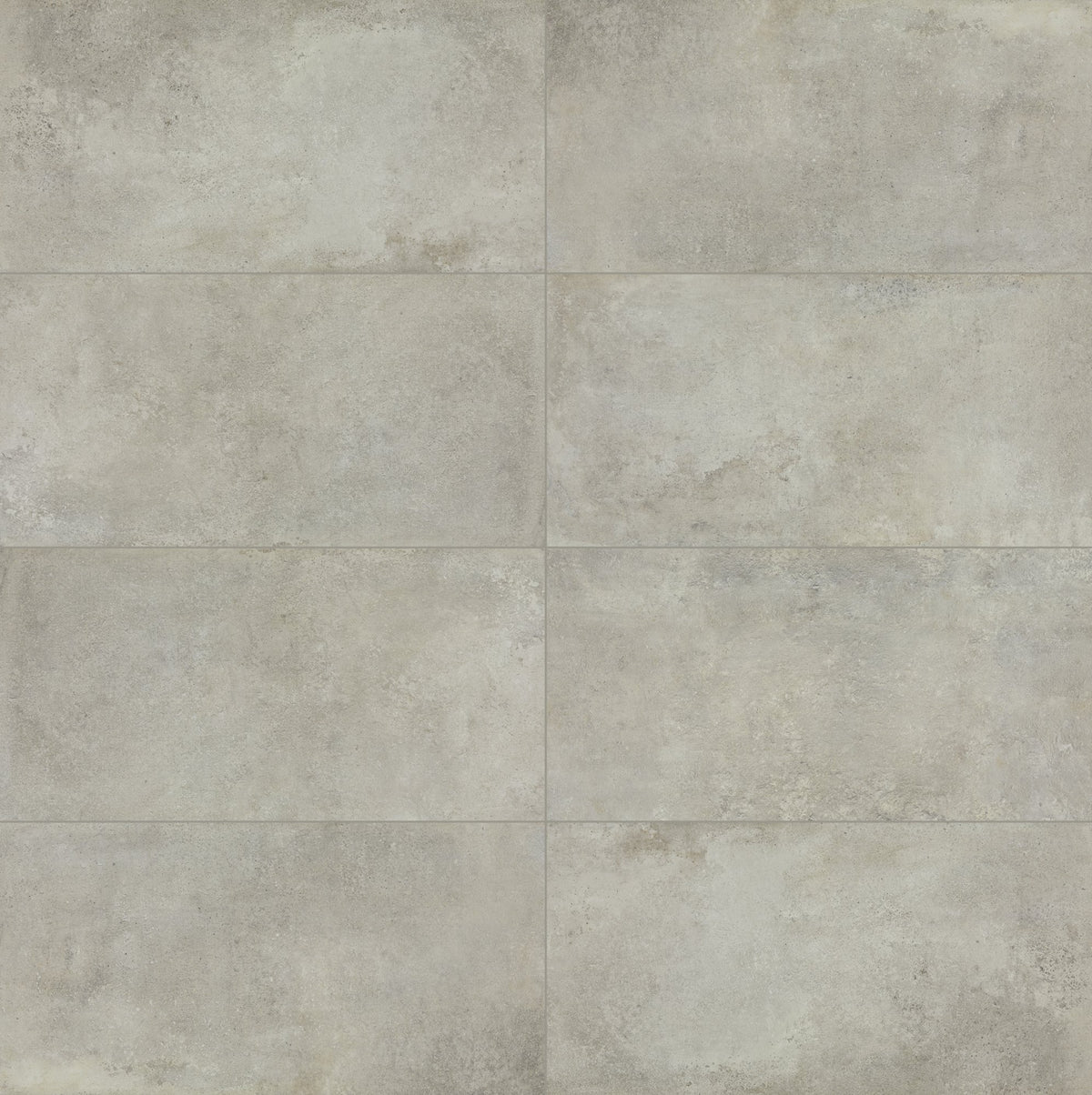 Daltile Rekindle Light Grey, Rectangle, 24X48, Stepwise, Matte | Daltile SKU RK122448AXTMT