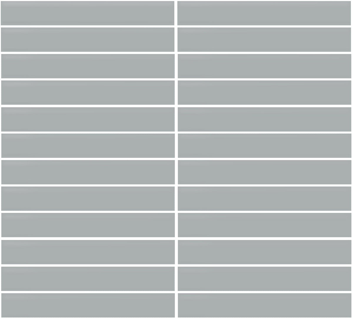 Daltile Color Wheel Mosaic Matte Desert Gray, Straight Joint, 2X2, Matte | Daltile SKU X71422MS1P2