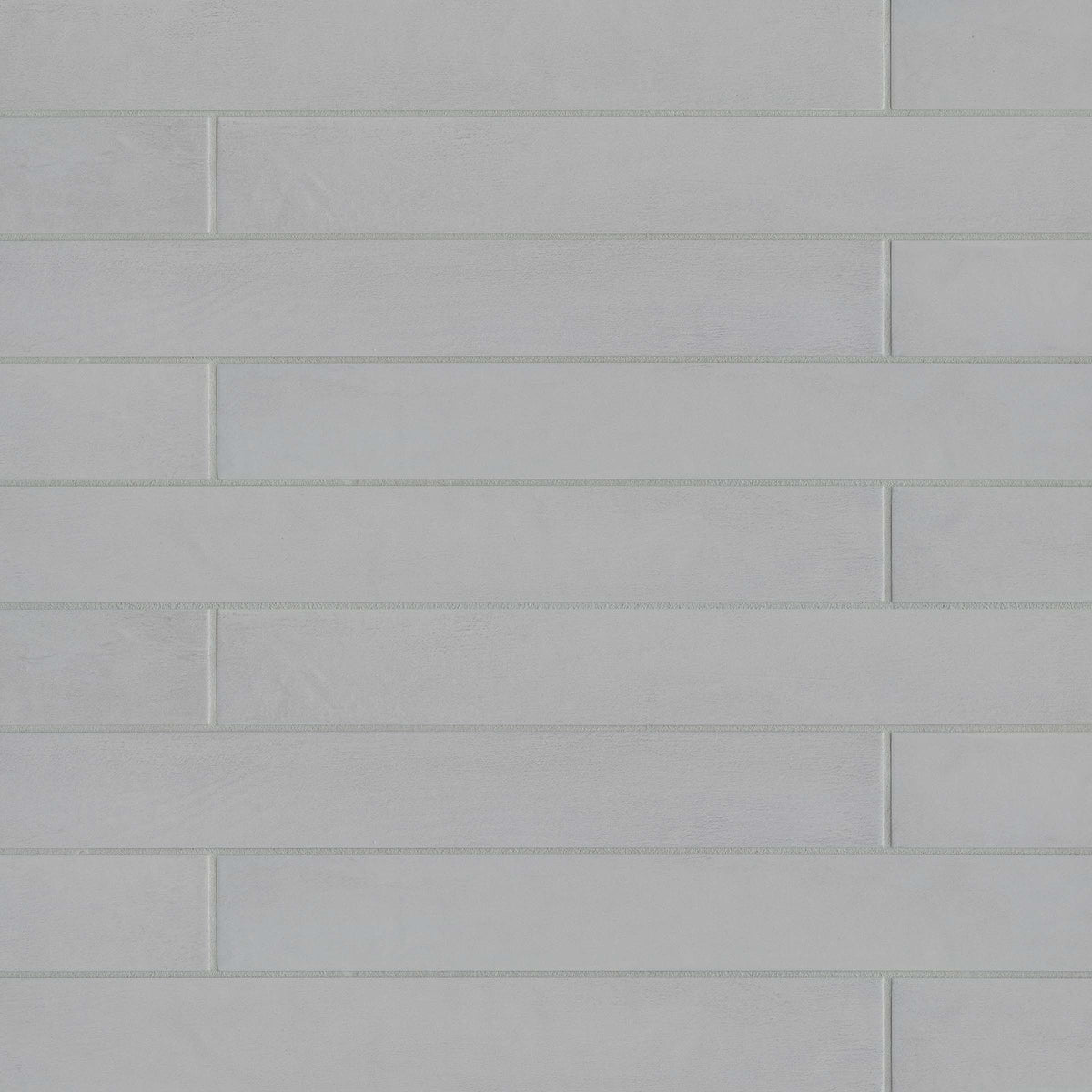 Bedrosians Allora 3" x 24" Matte Porcelain Tile in Solid Grey | Item Code DECALLGRE324M