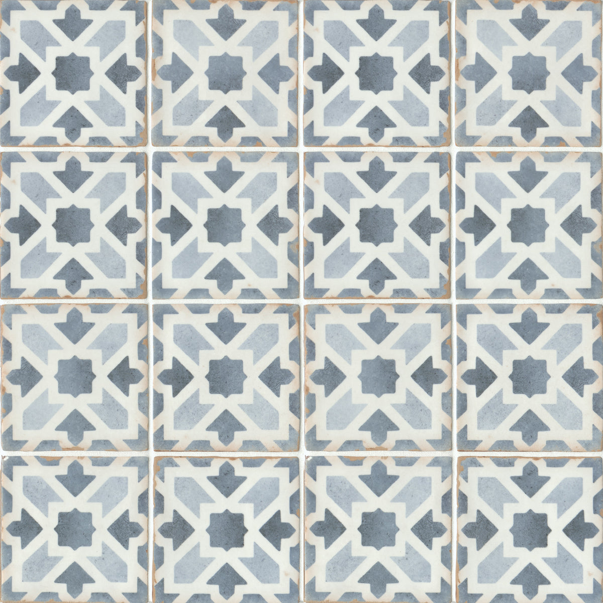 Bedrosians Casablanca 5" x 5" Matte Ceramic Tile in Gaza | Item Code DECCASGAZ55M