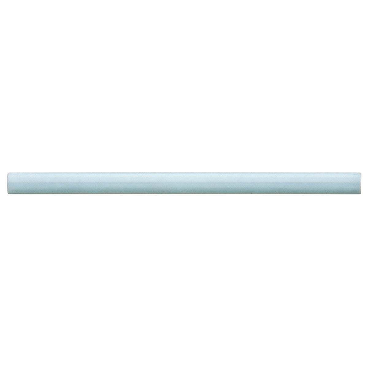 Bedrosians Cloé 0.5" x 8" Ceramic Jolly Miter Edge in Baby Blue | Item Code DECCLOBABJOLG