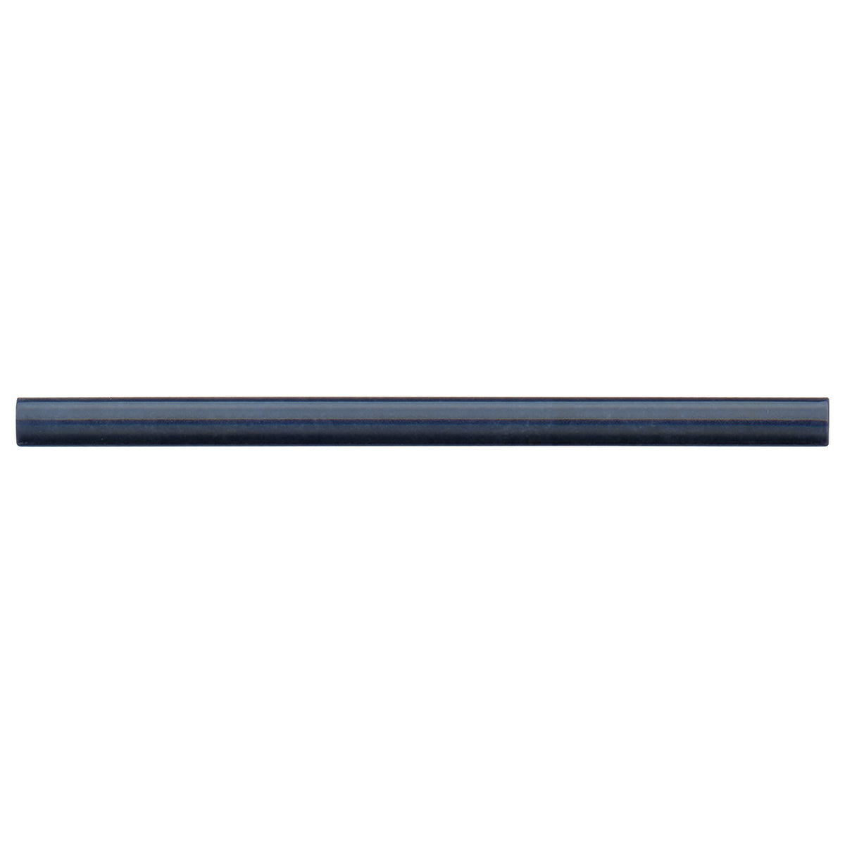 Bedrosians Cloé 0.5" x 8" Ceramic Jolly Miter Edge in Blue | Item Code DECCLOBLUJOLG