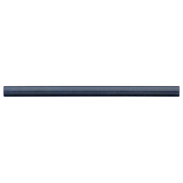 Bedrosians Cloé 0.5" x 8" Ceramic Jolly Miter Edge in Blue | Item Code DECCLOBLUJOLG