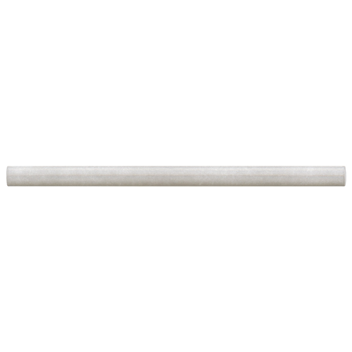 Bedrosians Cloé 0.5" x 8" Ceramic Jolly Miter Edge in Grey | Item Code DECCLOGREJOLG