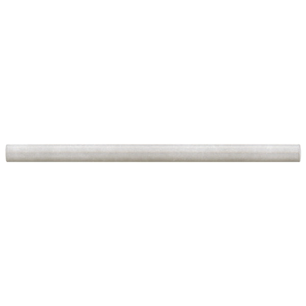 Bedrosians Cloé 0.5" x 8" Ceramic Jolly Miter Edge in Grey | Item Code DECCLOGREJOLG