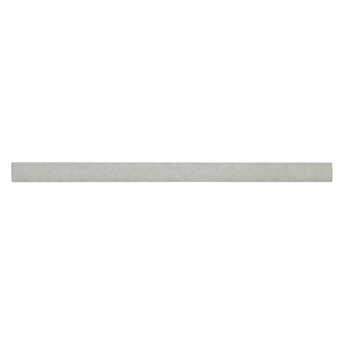 Bedrosians Makoto .5" x 8" Matte Ceramic Jolly Miter Edge Trim in Kumo Grey | Item Code DECMAKKUGJOLM