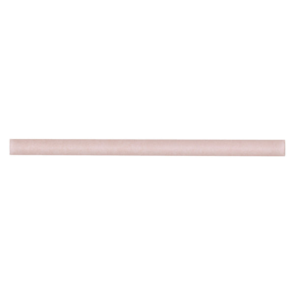 Bedrosians Makoto .5" x 8" Matte Ceramic Jolly Miter Edge Trim in Momoiro Blush | Item Code DECMAKMOBJOLM
