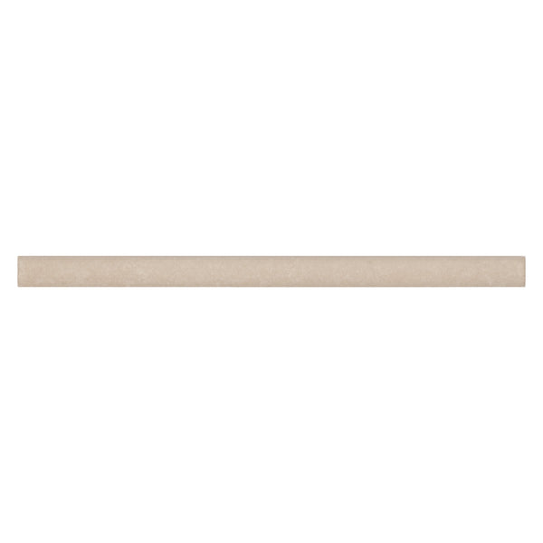 Bedrosians Makoto .5" x 8" Matte Ceramic Jolly Miter Edge Trim in Tatami Beige | Item Code DECMAKTABJOLM