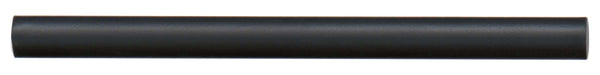 Bedrosians Reine 0.5" x 8" Jolly Miter Edge Ceramic Trim in Black | Item Code DECREIBLAJOLM