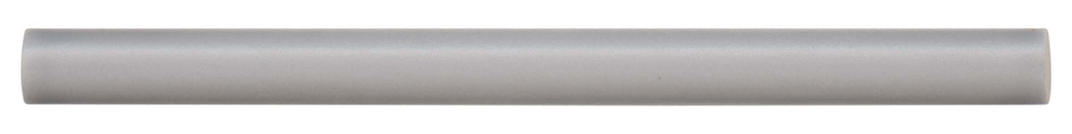 Bedrosians Reine 0.5" x 8" Jolly Miter Edge Ceramic Trim in Grey | Item Code DECREIGREJOLM