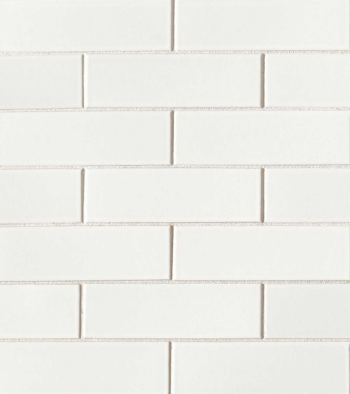 Bedrosians Zenia 2" x 6" Porcelain Floor and Wall Mosaic in Milky Way | Item Code DECZENMIW26GMO