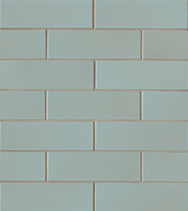 Bedrosians Zenia 2" x 6" Matte Porcelain Floor & Wall Mosaic in Orion | Item Code DECZENORI26MMO