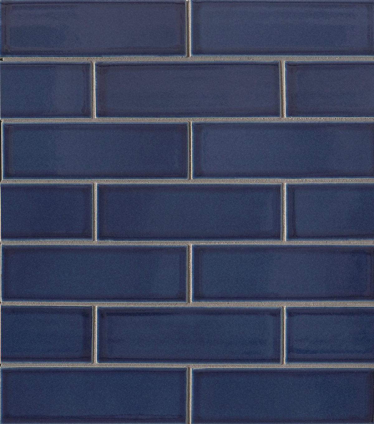 Bedrosians Zenia 2" x 6" Porcelain Floor & Wall Mosaic in Tide | Item Code DECZENTID26GMO