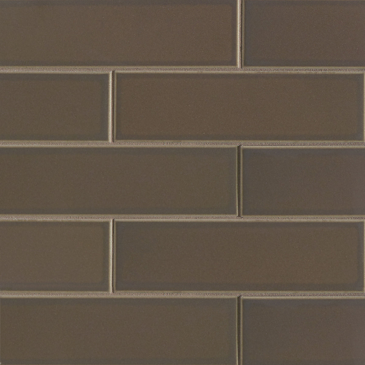 Bedrosians Zenia 2.5" x 9" Matte Porcelain Floor & Wall Tile in Umbra | Item Code DECZENUMB259M