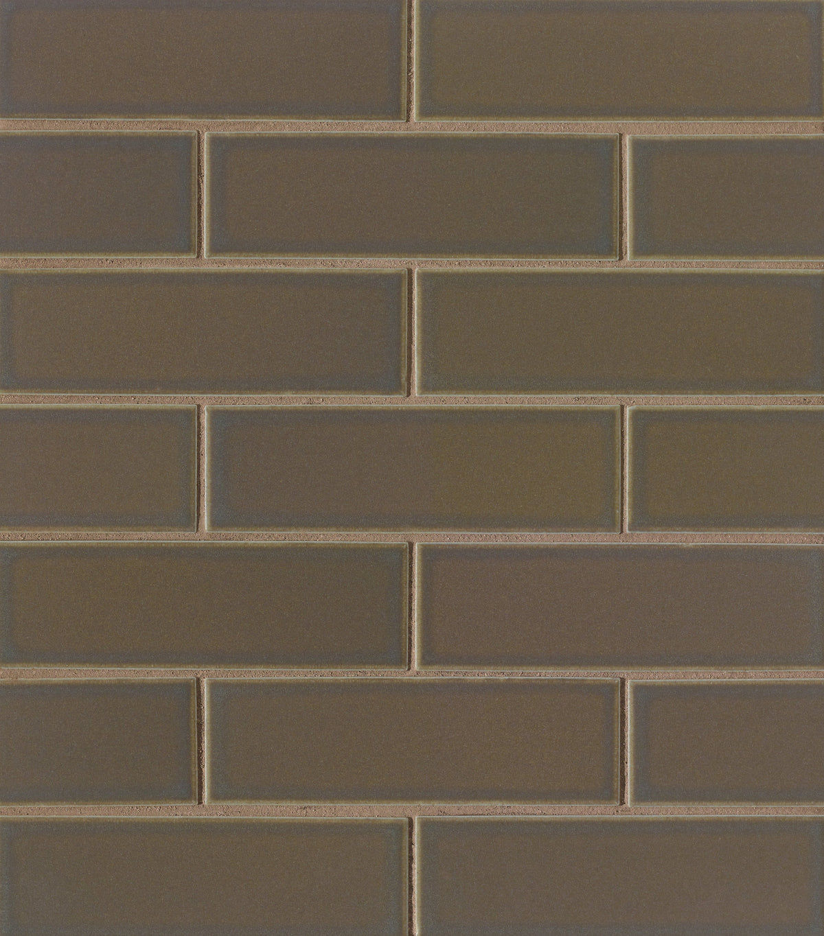 Bedrosians Zenia 2" x 6" Matte Porcelain Floor & Wall Mosaic in Umbra | Item Code DECZENUMB26MMO
