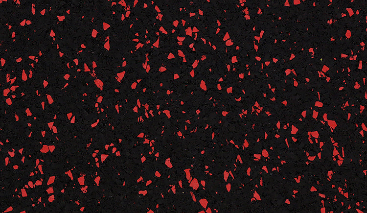 Ecore Interlocking Tile - L1, Basic Fit EL47 20% Rippin Red 8mm x 23in x 23in | SKU ILT1-000060