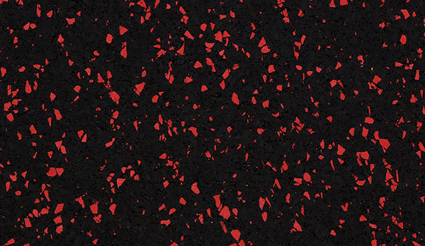 Ecore Interlocking Tile - L1, Basic Fit EL47 20% Rippin Red 8mm x 23in x 23in | SKU ILT1-000060