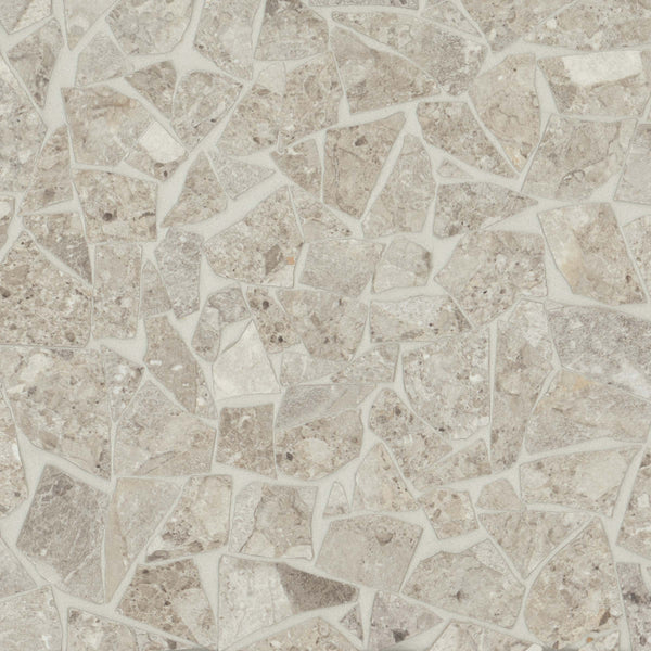 Bedrosians Frammenta Floor & Wall Palladiana Mosaic in Beige | Item Code FIOFRABEIPALMO