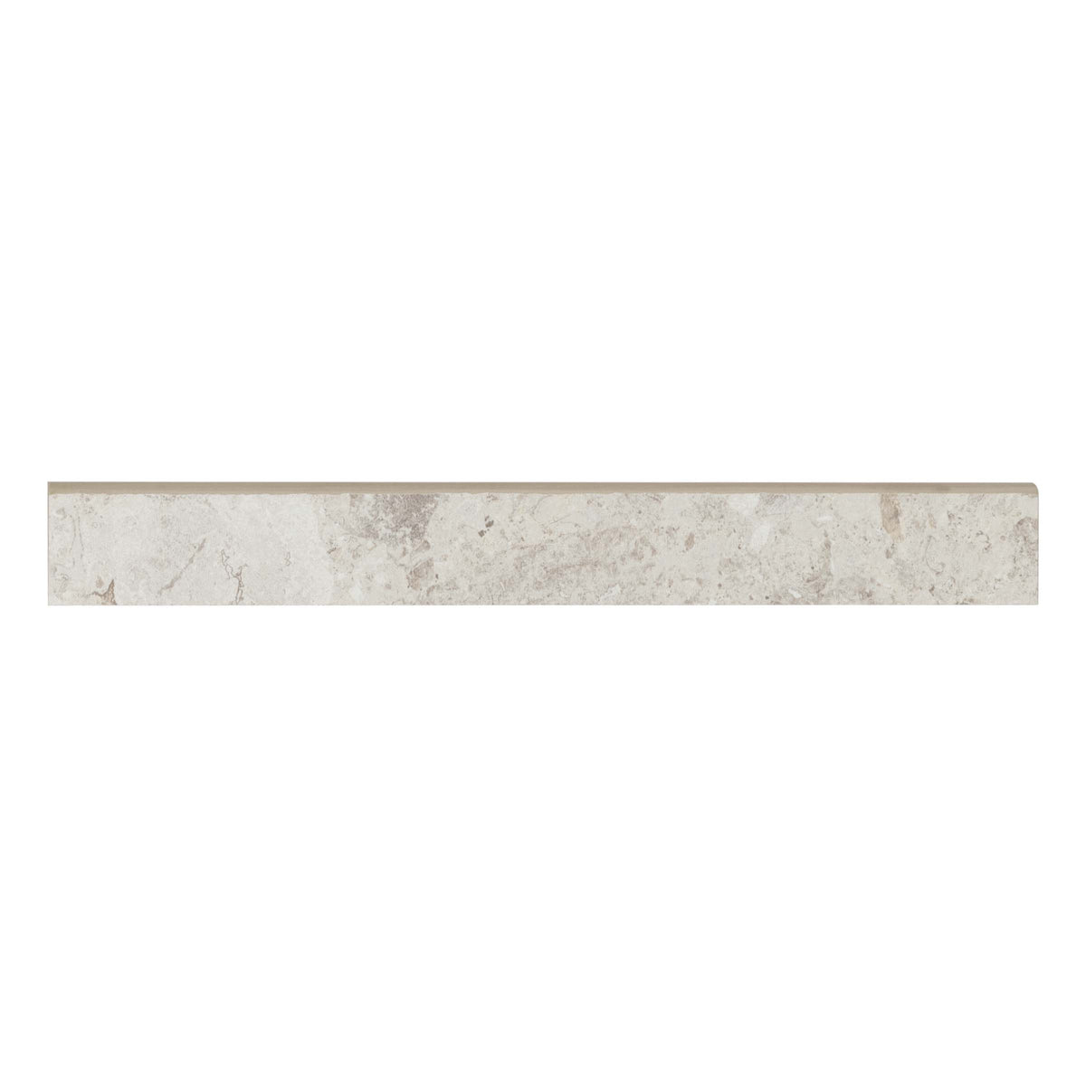 Bedrosians Frammenta 3" x 24" Trim in White | Item Code FIOFRAWHI324BN