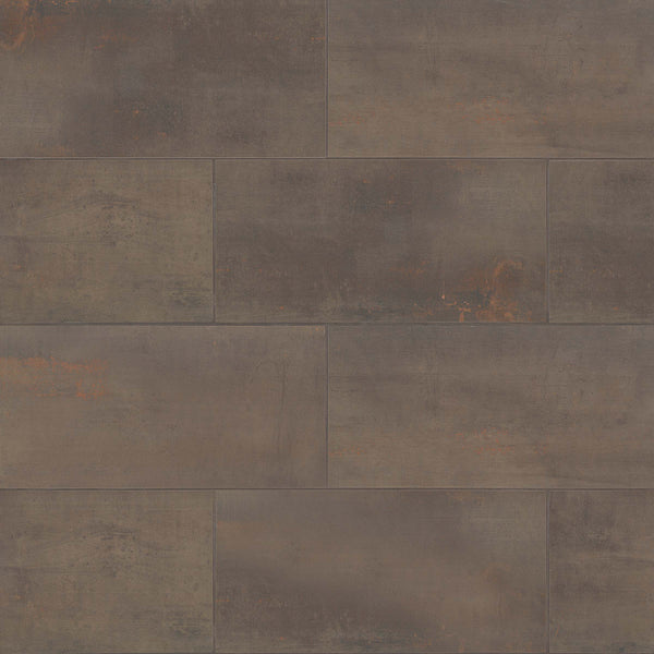 Bedrosians Rebel 12" x 24" Floor & Wall Tile in Bronze | Item Code FLAREBBRO1224