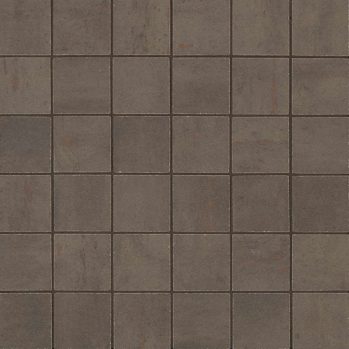 Bedrosians Rebel 2" x 2" Floor & Wall Mosaic in Bronze | Item Code FLAREBBRO22MO