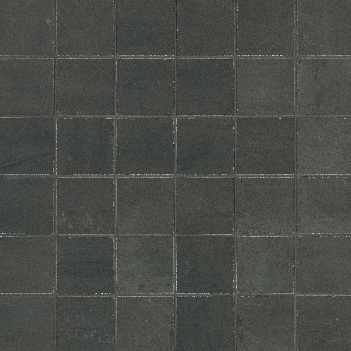 Bedrosians Rebel 2" x 2" Floor & Wall Mosaic in Night | Item Code FLAREBNIG22MO