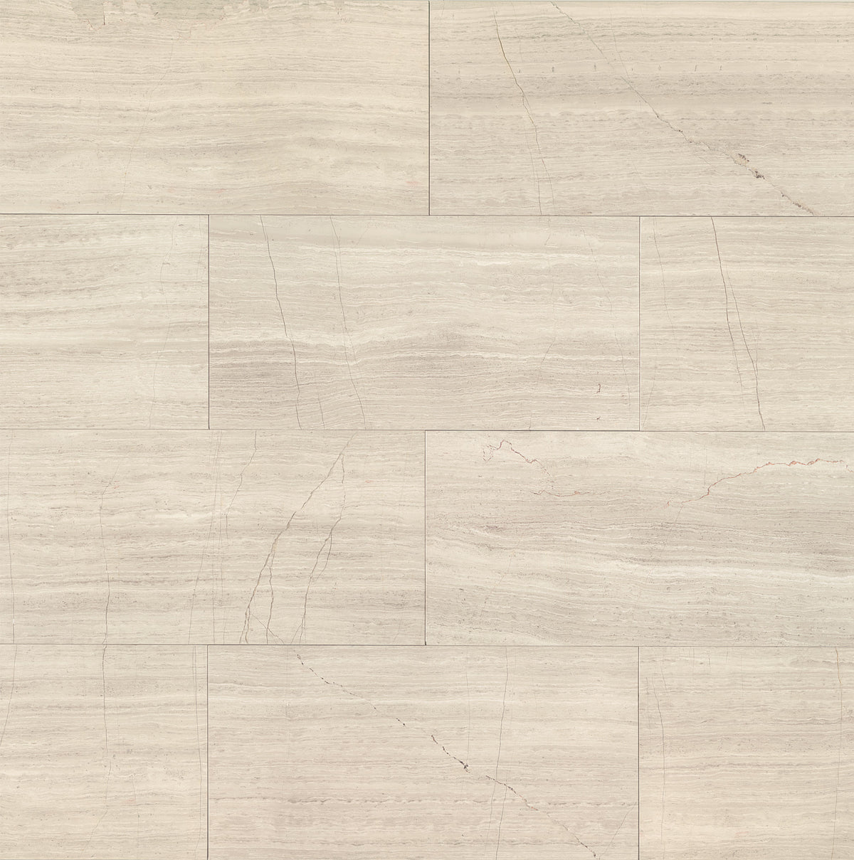 Bedrosians Ashen Grey 12" x 24" Honed Marble Tile | Item Code MRBASHGRY1224H