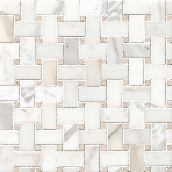 Bedrosians Ashbury Floor & Wall Mosaic | Item Code MRBBASWEA-AB