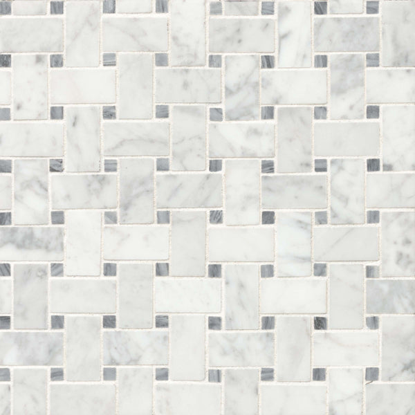 Bedrosians Essex Floor & Wall Mosaic | Item Code MRBBASWEA-ES